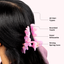 Pink Girlie Petal Kiss Clip