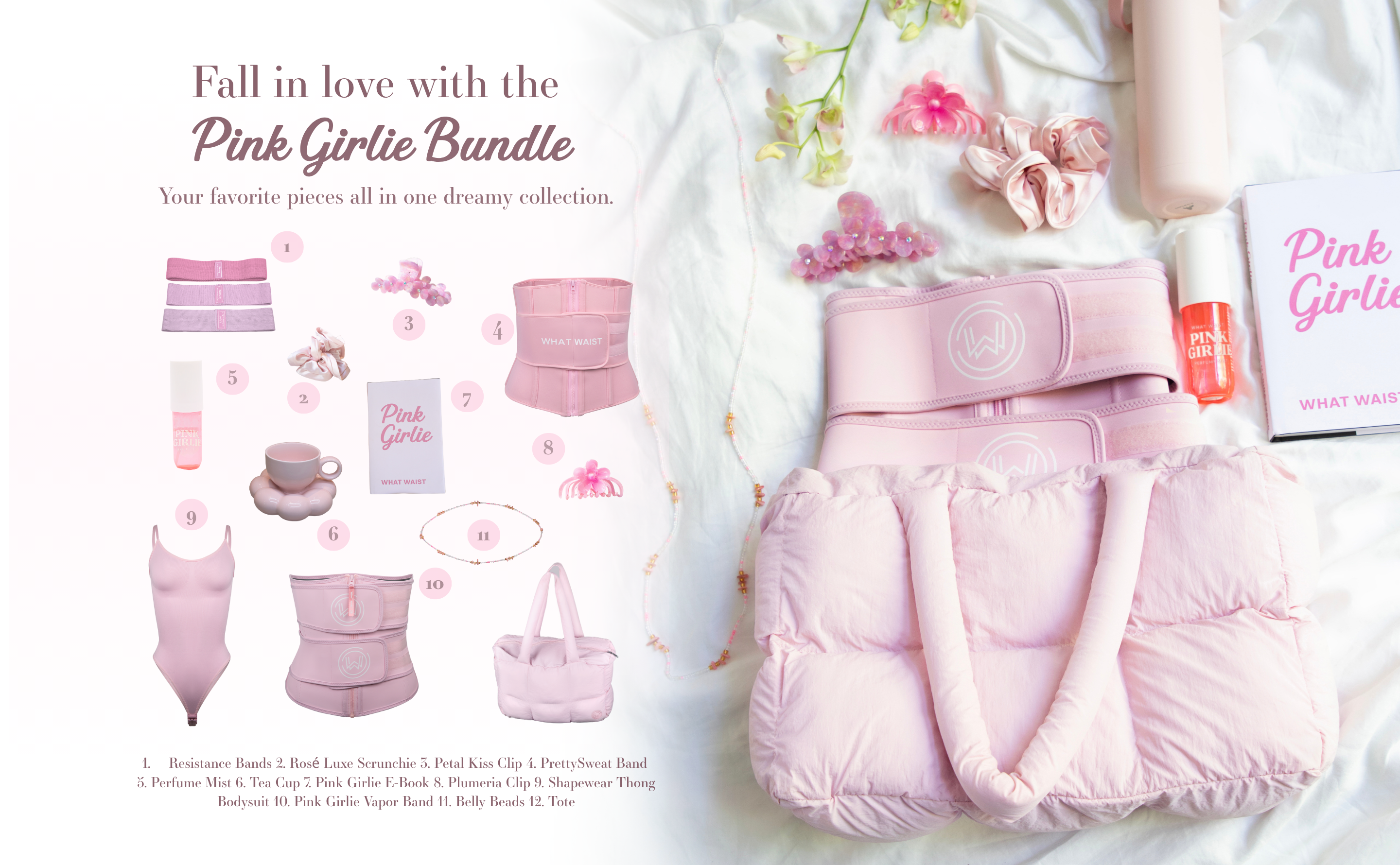 Pink Girlie Vapor Band