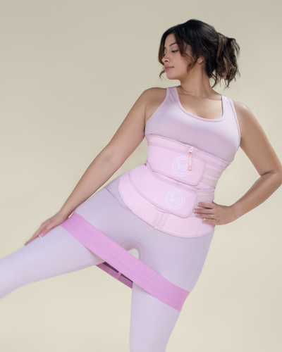 Pink Girlie Resistance Bands