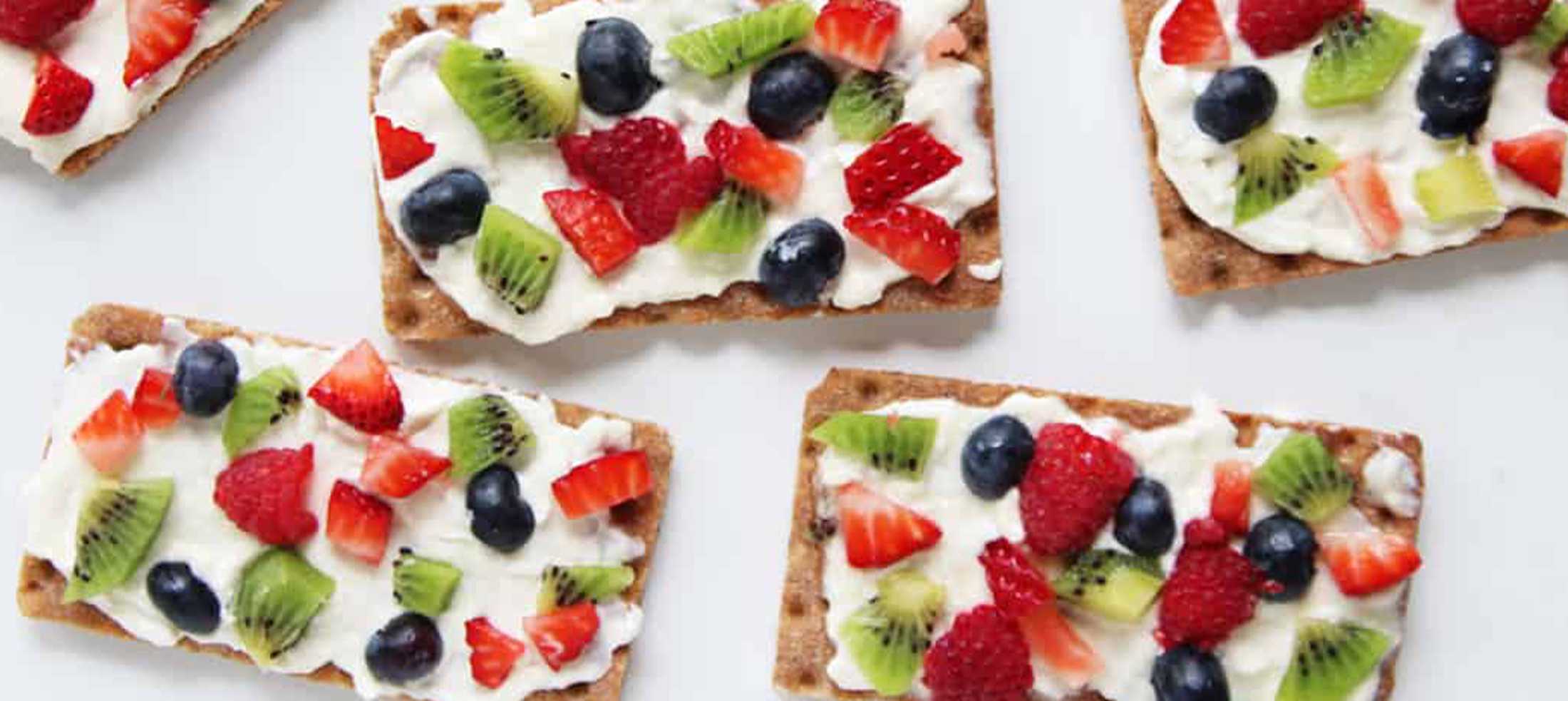 Fruit Pizza Crackers What Waist