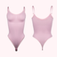 Pink Shapewear Thong Bodysuit