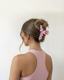 Pink Girlie Petal Kiss Clip - What Waist