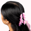 Pink Girlie Petal Kiss Clip - What Waist
