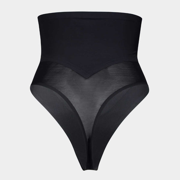 SPANX Everyday Shaping Panties Thong - Black & Nude Guam
