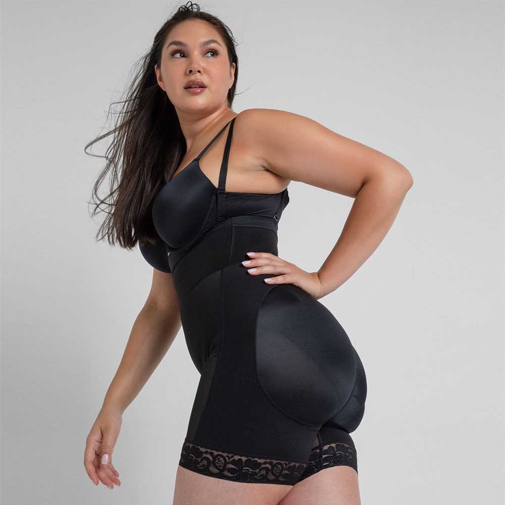 Women Plus Size Body Shaper Zipper Full Body Shape wear