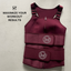 High Impact Vapor Vest - Dark Maroon