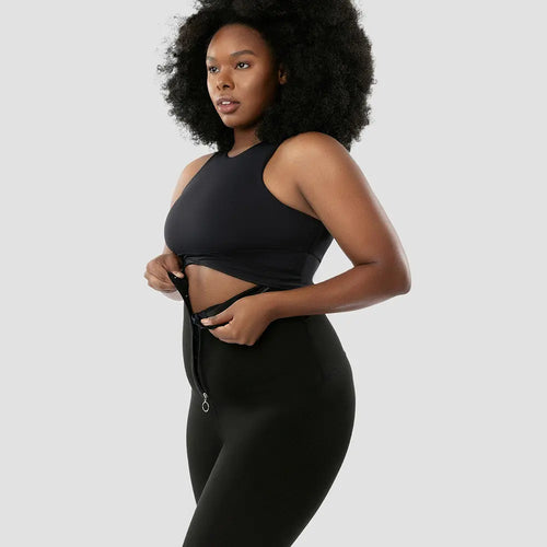 Core Shaper Leggings With Hooks – The Body Form