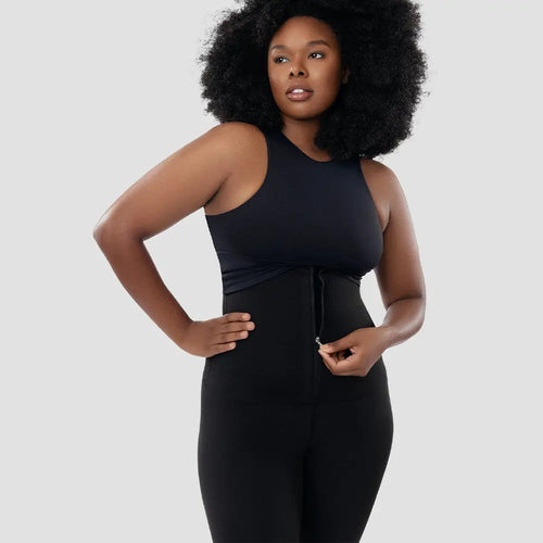 Shop The Look - Cutout Full Sleeve Top + Tights - Copper Blue - Yogue  Activewear