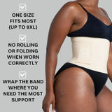 New! Miracle Wrap Band - Nude What Waist