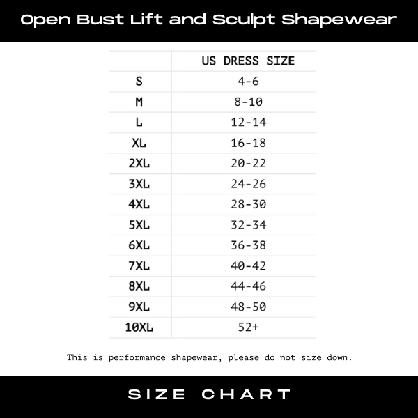 Featured: What Waist's Open Bust Lift and Sculpt Shapewear - What