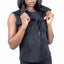 Black High Neck Vest What Waist