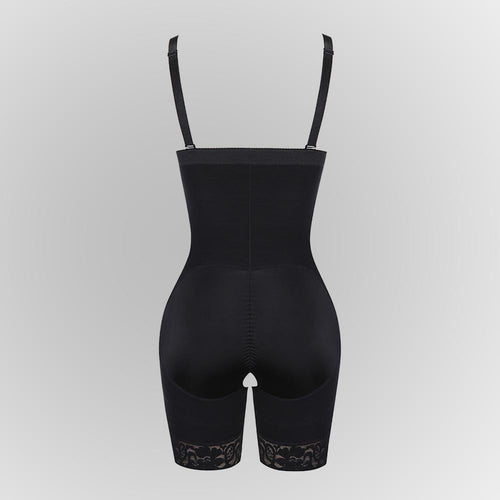 Betty 04 Without Snatch Bans - Best Body Shaper Black Lace Open Crotch