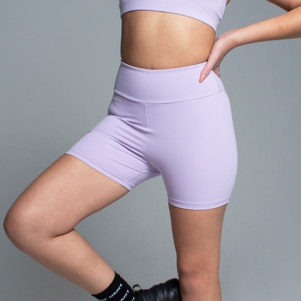 Fusion Lightweight Shorts-Lilac What Waist