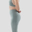 Green Sports Leggings What Waist