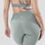 Green Sports Leggings What Waist