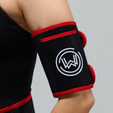 Red Deluxe Arm Bands What Waist