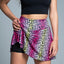 Skater Skirt - Animal Print What Waist