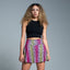 Skater Skirt - Animal Print What Waist