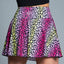 Skater Skirt - Animal Print What Waist