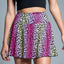 Skater Skirt - Animal Print What Waist