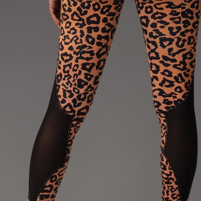 Cheetah, Zebra and Leopard Print Leggings. (6 Pack) • Moisture wick fabric  • Squat proof • Full length • Flat high rise waistband • Print throughout •  Flat lock seams prevent chafing