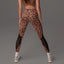 ThermaTech Body Sculpt Leggings - Leopard Print What Waist