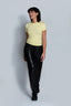 Ultra Comfort Tee - Light Yellow What Waist